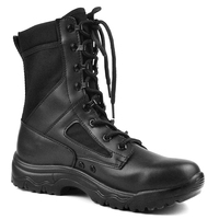 Bottes de Combat Tactiques d'Été en Gros, Imperméables, Antidérapantes, pour Désert, Randonnée et Sécurité, avec Doublure en Maille pour la Chasse en Plein Air