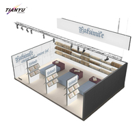 Support publicitaire professionnel pour affichage de bannières flexibles, présentoir de vente, emballage personnalisé, boîte à bijoux avec éclairage