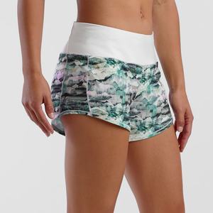 Pantalones Deportivos con Forro y Bolsillos para Mujer, Pantalones de Jogging con Forro de 5 y 3 Pulgadas, Ropa Deportiva Negra Elástica 2 en 1, Shorts de Running para Mujer - Product Image 3