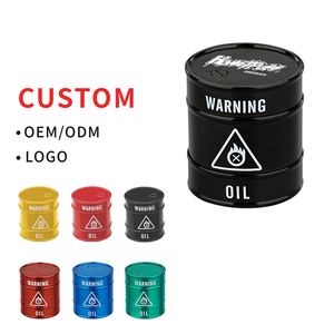 Black Zinc Alloy 3 Piece Smoke <b>Grinder</b> 42mm Portable Manual Crusher Waterproof Reusable Smoking Accessory - Product Image 1