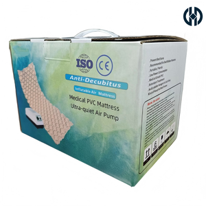 Cojín de masaje neumático de presión alternada de PVC médico plegable para cama de hospital, prevención de úlceras por presión y decúbitos - Product Image 5