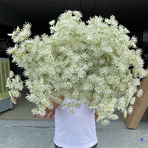 Fleurs de mariage modernes fleurs artificielles Queen Annes Lace Babys Breath Flower pour décoration de mariage - Product Image 2