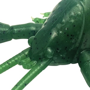 Leurre souple artificiel en silicone SWORDFISH en forme de crevette pour la pêche au bar en rivière et en lac, eau douce/eau salée, leurres d'eau moyenne - Product Image 5
