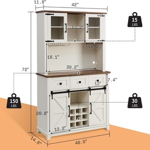 Simple <b>sideboard</b>, <b>storage</b> cabinet, wall-mounted living room wine cabinet, tall cabinet, light luxury home tea cabinet, <b>storage</b> - Product Image 5