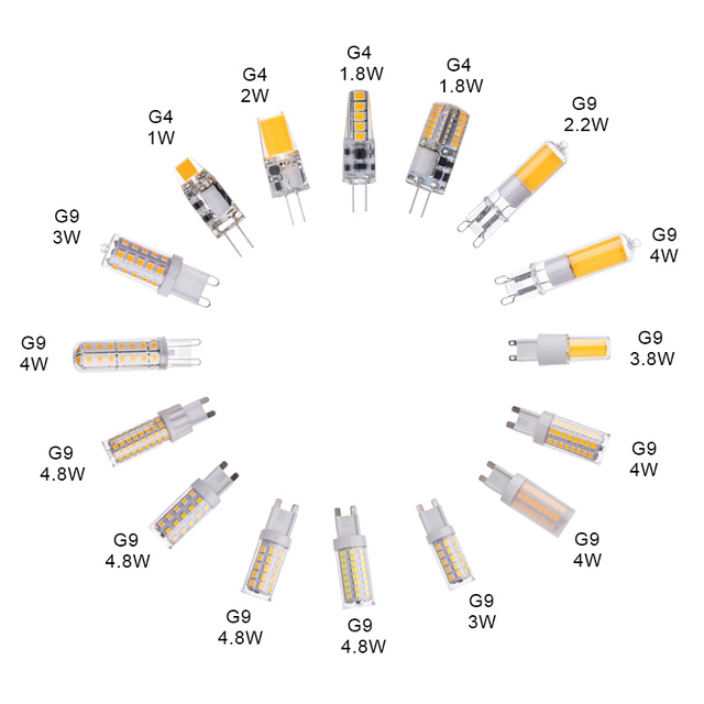 Dimmable No Flicker G9 LED Corn Bulb 3W 2W Mini Led Bulb SMD Energy Saving Corn LED Salt Lamp Bulb