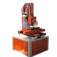 Machine de perçage EDM CNC à petit trou CHUANGWEI avec PLC et roulement pour l'industrie automobile, perçage de métaux