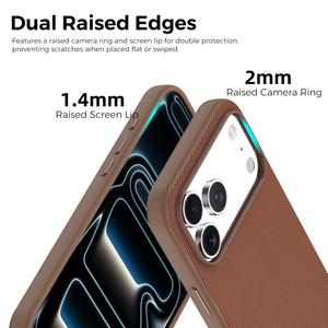 Étui tissé MOCOME Tech pour <span class=keywords><strong>iPhone</strong></span> 18 Pro Max 17 Air 16 Pro 15 Plus 14 avec protection de l'appareil photo, coque magnétique fine en tissu - Product Image 4