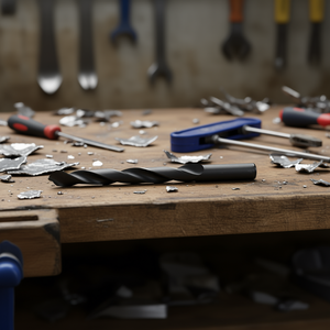 Foret hélicoïdal HSS 6,8 mm, longueur 109 mm, série courte noire pour métal, bois, plastique - Product Image 3