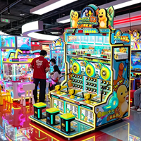 Machine de jeu de tir interactive parent-enfant, machine de récompense premium sous licence IP Nailong avec système à triple prix