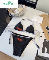 Fabricant de maillots de bain de luxe pour femmes, vente en gros de bikinis string de haute qualité, impression personnalisée, bikini taille haute, mini micro bikini