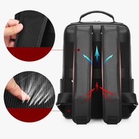 Sac à dos de voyage de bureau en gros personnalisé, trolley, ordinateur portable 15,6 pouces, logo personnalisé, cuir de luxe, sac à dos décontracté pour homme