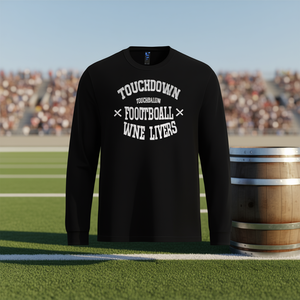 Camiseta de manga larga para amantes del vino Touchdown Football - Product Image 3