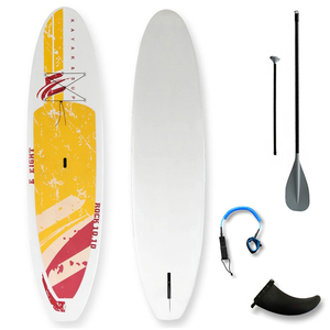 Venta al por mayor fuerte principiante SUP Standup <span class=keywords><strong>Paddle</strong></span> Board tablas de surf HDPE espuma de plástico suave superior tablas de surf para alquilar y la escuela - Product Image 2