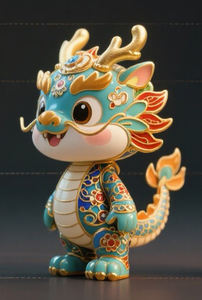 अमूर्त सांस्कृतिक विरासत रचनात्मक उत्पाद लौंग ड्रैगन - Product Image 2