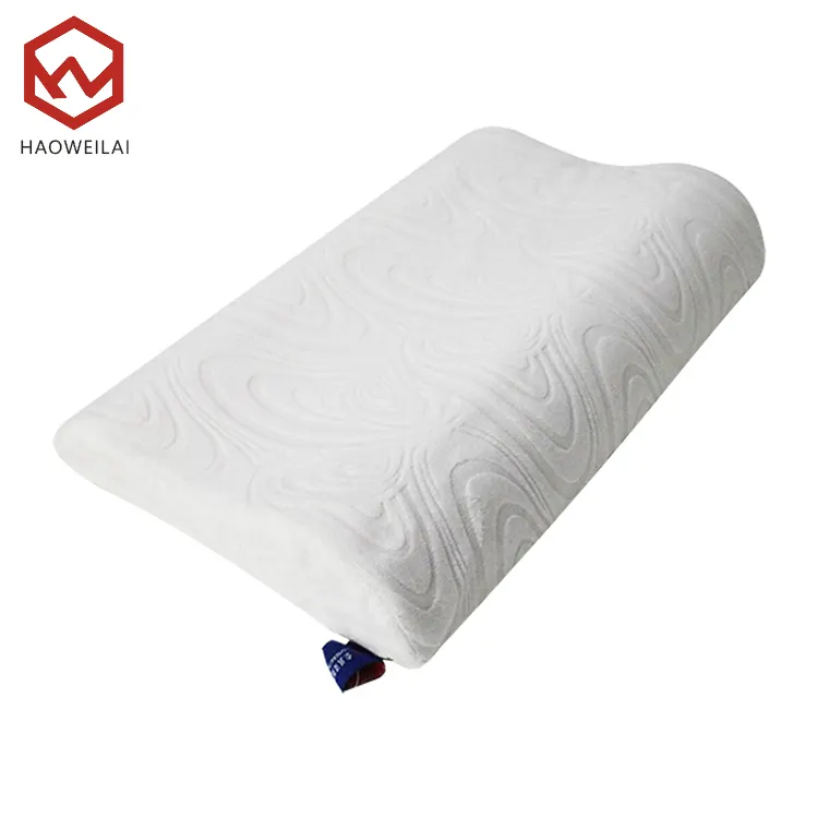 Cuscini del letto della schiuma di memoria del cuscino di sostegno del collo sagomato sonno elastico comodo sano di trasporto di goccia