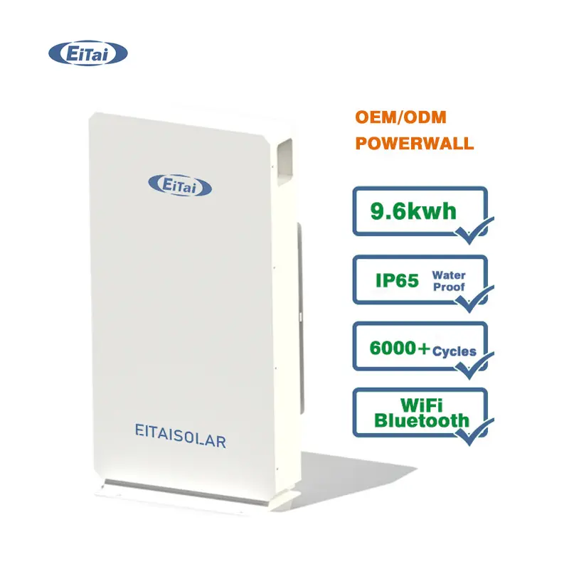 Eitai 10Kw 15Kw Powerwall 48V 200Ah 200 Amp Lithium Battery Lifepo4 Home 9Kwh 10Kwh Storage Batteries For Solar Panels