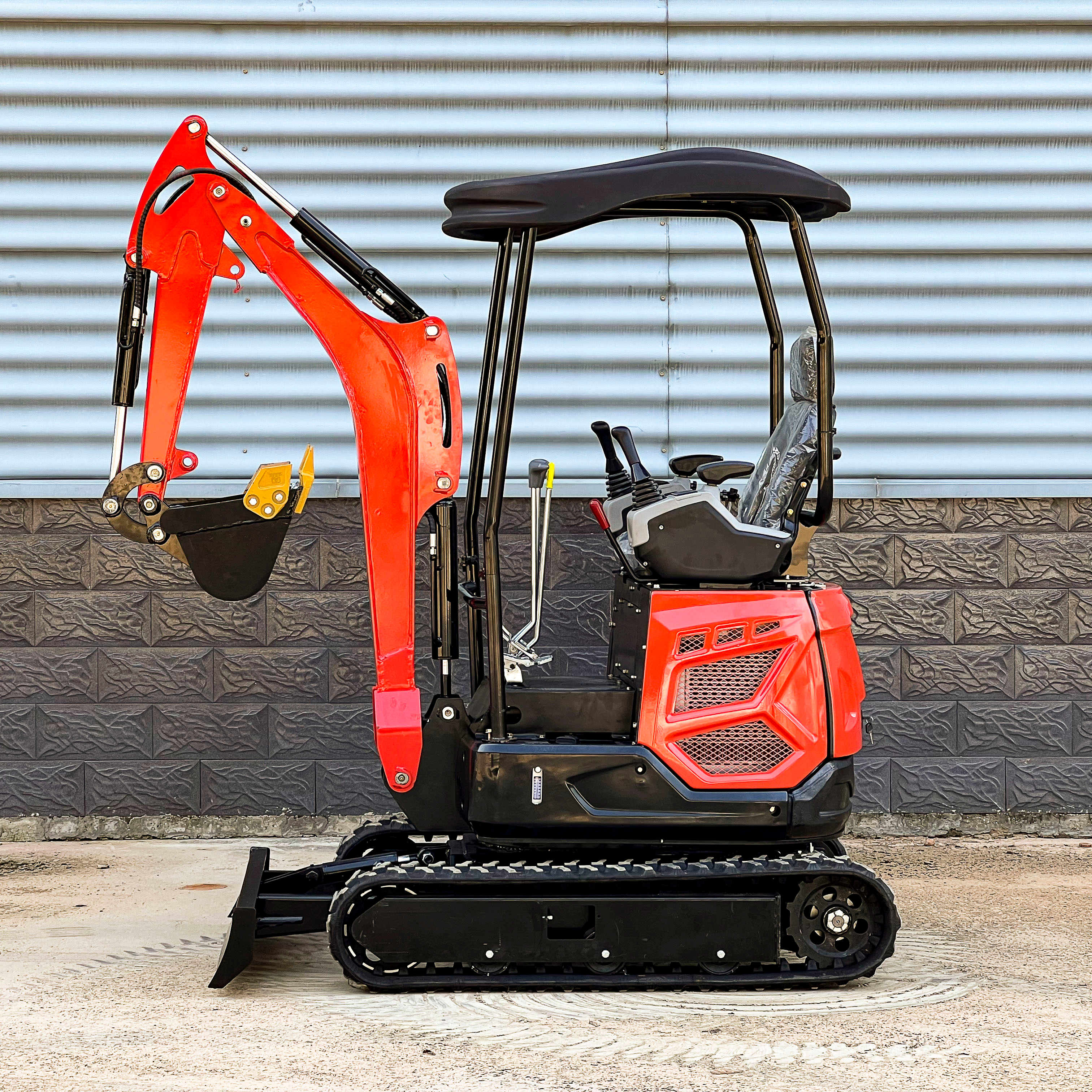 High Performance Earth-moving Machinery Farm Garden Excavator Mini Diggers Crawler Mini Small Excavator