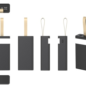 Cargador de Batería Portátil con Luz LED, Módulo de Carga Rápida, Batería Externa de Gran Capacidad Personalizada de 50000 mAh - Product Image 5