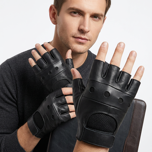 Guantes de Gimnasio de Cuero de Alta Calidad, Resistentes, Ligeros, Antideslizantes y Transpirables, Más Vendidos para Levantamiento de Pesas - Product Image 1