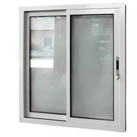 Vente en gros de fenêtres coulissantes élégantes en PVC UPVC avec grilles au meilleur prix