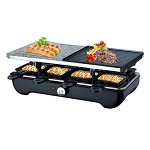 Machine de gril de barbecue électrique sans fumée de contrôle de température intelligent <span class=keywords><strong>professionnel</strong></span> PTFE détachable pour la <span class=keywords><strong>Raclette</strong></span> au fromage domestique - Product Image 2