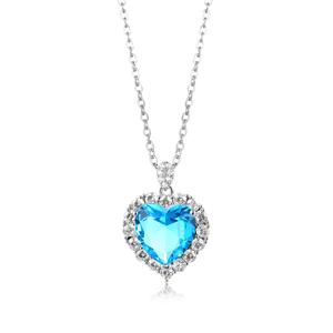 Collar de Clavícula Unisex de Moda con Colgante de Corazón de Aleación y Estrella de Mar, Piedra Natural, Marca OEM, Hecho en China, Regalo - Product Image 4