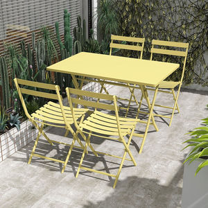 Set di mobili <span class=keywords><strong>da</strong></span> giardino tavoli <span class=keywords><strong>e</strong></span> <span class=keywords><strong>sedie</strong></span> <span class=keywords><strong>da</strong></span> <span class=keywords><strong>esterno</strong></span> Set <span class=keywords><strong>tavolo</strong></span> <span class=keywords><strong>e</strong></span> <span class=keywords><strong>sedie</strong></span> pieghevoli - Product Image 5