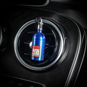 Diffuseur d'air de voiture en métal modifié en forme de bouteille d'azote, pour parfum et aromathérapie, durable, cadeau, tendance, décorations, sans électricité - Product Image 1