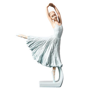 Estatua <span class=keywords><strong>de</strong></span> Bailarina <span class=keywords><strong>de</strong></span> Resina Moderna y Lujosa, Regalo para Niña, Modelo Creativo para Decoración <span class=keywords><strong>de</strong></span> Sala <span class=keywords><strong>de</strong></span> Estar, Mueble para Vino, Elegante Bailarina - Product Image 5