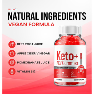 Gomas Keto ACV 1000mg de Vinagre de Maçã, Suporte a Cetonas, Limpeza, Sem OGM, Vegano, Suplemento para Saúde Digestiva Adulta para Atletas - Product Image 4