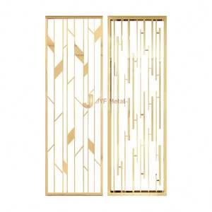 Panel Divisor de Habitaciones Corredizo con Estructura de Acero Inoxidable Translúcido, Resistente al Agua y Personalizable, Fácil Instalación - Product Image 3