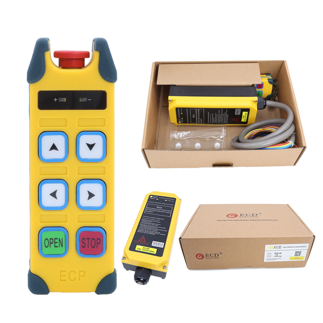 TELECRANE TYPE F21-4S DC12V 24V 36V AC 110V 220V 380V Smart Industrial Crane Remote Control