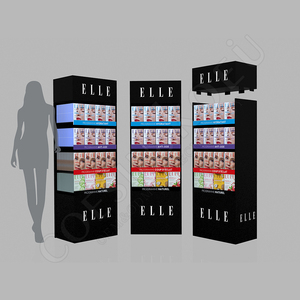Vente en gros, boutique de beauté personnalisée, idée de conception, magasin de maquillage, meuble cosmétique, stand de sol, présentoir en verre de parfum - Product Image 4