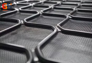 알루미늄 앰프 도어 및 윈도우 다이아몬드 보호 메쉬 알루미늄 그릴 창 보안 - Product Image 5