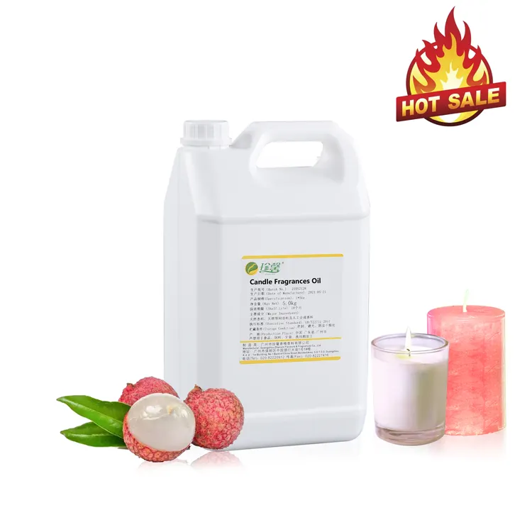 Huiles parfumées litchi pour bougies, huiles parfumées pour la fabrication de bougies oolong, thé blanc, litchi, parfum personnalisé, bougie, huile parfumée