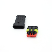 Connecteur en nylon étanche IP66 fabriqué en Chine, 4 broches, série 1.5, Superseal 282106-1/282088-2, faisceau de câblage automobile Wenzhou