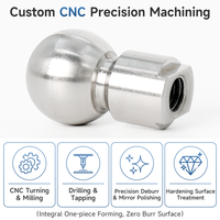 Ball Head Rod End Bearings Dowel Pin CNC Turning Milling Custom Bright Ultra-Precision Non-Standard Stainless Medical Parts