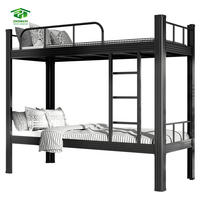 Lit superposé en métal à deux étages Letto a castello fer pour garçons letto matrimoniale lit une seule place