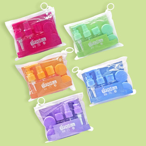 Travel Storage And Dispensing Bottle Set 6 Pieces Portable Refill Bottles For <b>Toiletry</b> <b>Bag</b> - Product Image 2