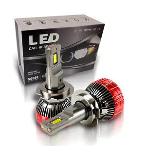 新しいデザインのハイパワー200W20000LMヘッドライト90059006luces led para autos H4Led HeadLight h11 9007h7 Car Led Light