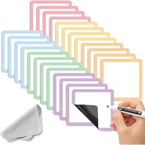 Магнитные сухостираемые этикетки на заказ: размер и цвет, прочные, для рекламных акций, приветственных подарков, доска для записей - Product Image 1