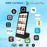 Tablette numérique Android 15,6 pouces en forme de L, dernière génération, 4 Go + 64 Go, pour affichage des commandes de restaurant et kiosque tactile