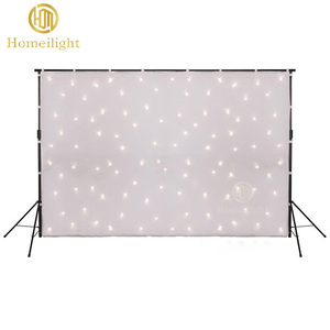 Chống cháy <span class=keywords><strong>LED</strong></span> Twinkling Rèm sao cho sân khấu đám cưới 150W trắng & màu xanh chiếu Đèn DMX512 điều khiển Backdrop ánh sáng - Product Image 1