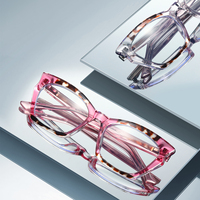 MS WR87332 Lunettes de vue pour femmes au design romantique original, en métal TR, anti-lumière bleue, monture de lunettes optiques œil de chat avec logo personnalisé