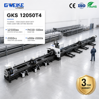 Machine de découpe laser à fibre CNC 5 axes pour tubes avec commande Cypcut, rails de guidage HIWIN et servomoteurs Fuji - Précision élevée avec support IA