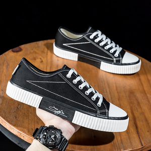 ISapromo Cadeaux Vente en gros Chaud Baskets Basses Toile À La Mode Casual Marche Style Toile Chaussures À La Mode pour Hommes Femmes - Product Image 1