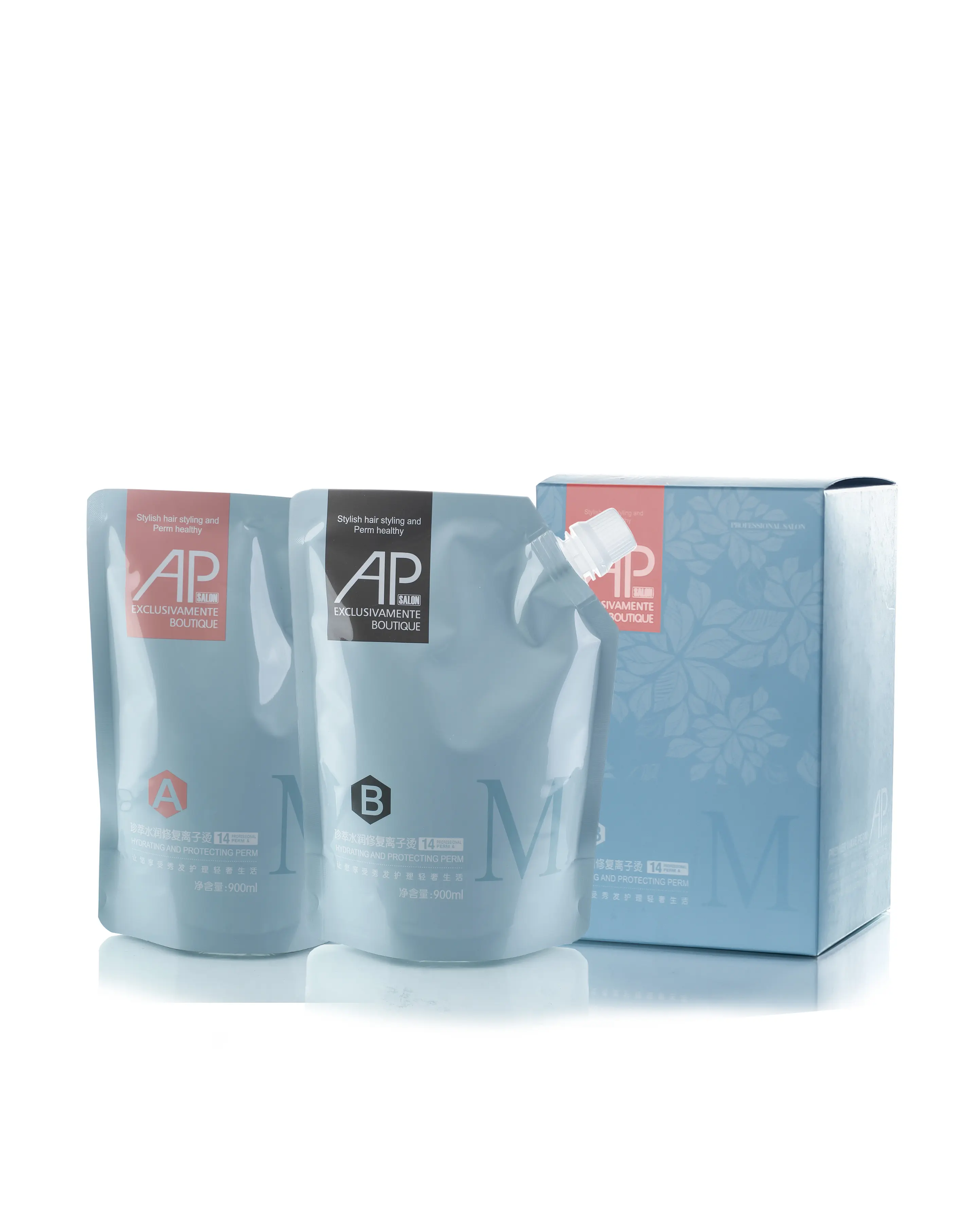 High Quality AP Brand Professional and Salon Use Permanent Hair Straightening Cream
