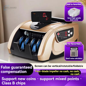 <span class=keywords><strong>Caisse</strong></span> <span class=keywords><strong>enregistreuse</strong></span> commerciale portable nouvelle génération B, machine de comptage intelligente avec recharge et détecteur de billets - Product Image 1