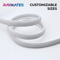 Bande LED COB adressable WS2811 RGBCW 2700K+6500K UL 15mm PCB, 1260 puces/m, 26W/m, unité découpable 83.33mm, IP67, extérieur, DC24V