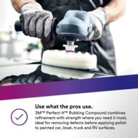 3M 82876 Finesse IT Rubbing Compound Quick Polishing Wax Extreme 355ML pour le ponçage et le polissage, boîte de 6 pièces